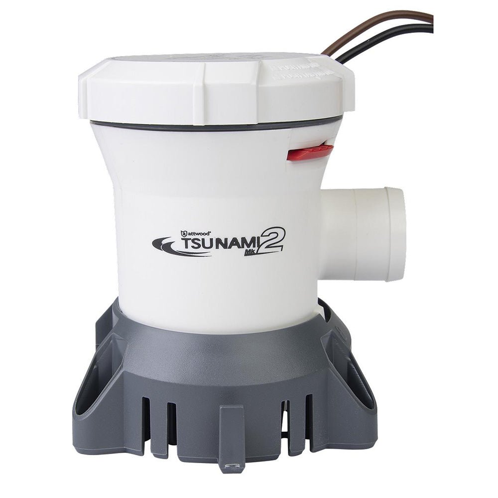Attwood Tsunami MK2 Manual Bilge Pump - T1200 - 1200 GPH & 24V - Clinch River Fishing USA