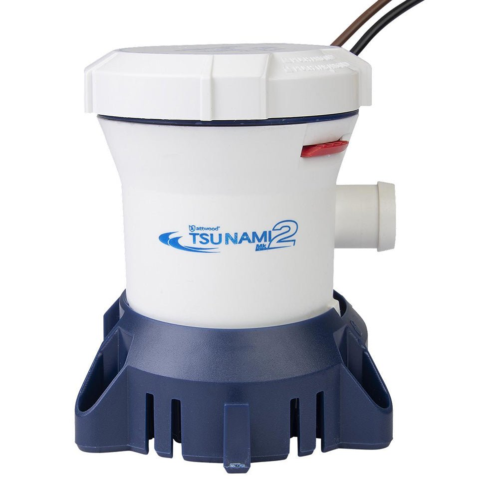 Attwood Tsunami MK2 Manual Bilge Pump - T800 - 800 GPH & 12V - Clinch River Fishing USA