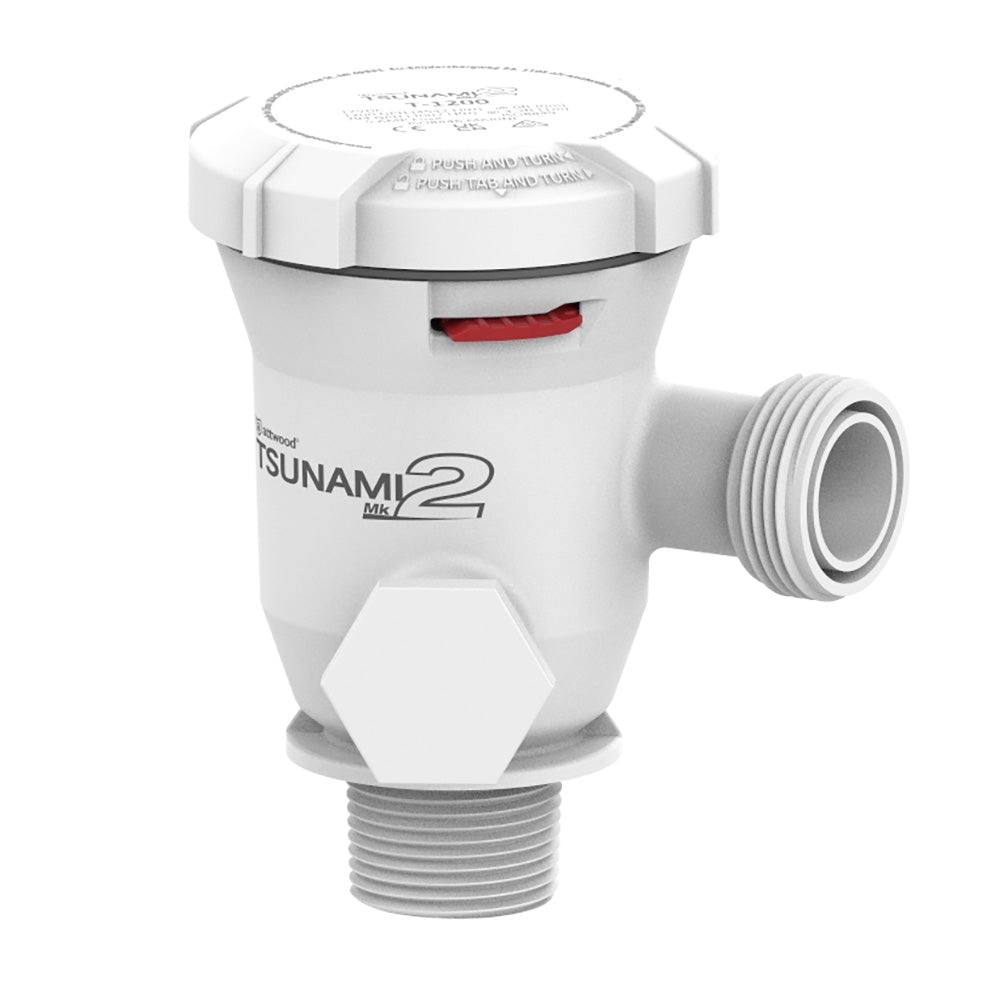 Attwood Tsunami Mk2 T1200 Aerator - 12V - 1" NPT Inlet - Clinch River Fishing USA