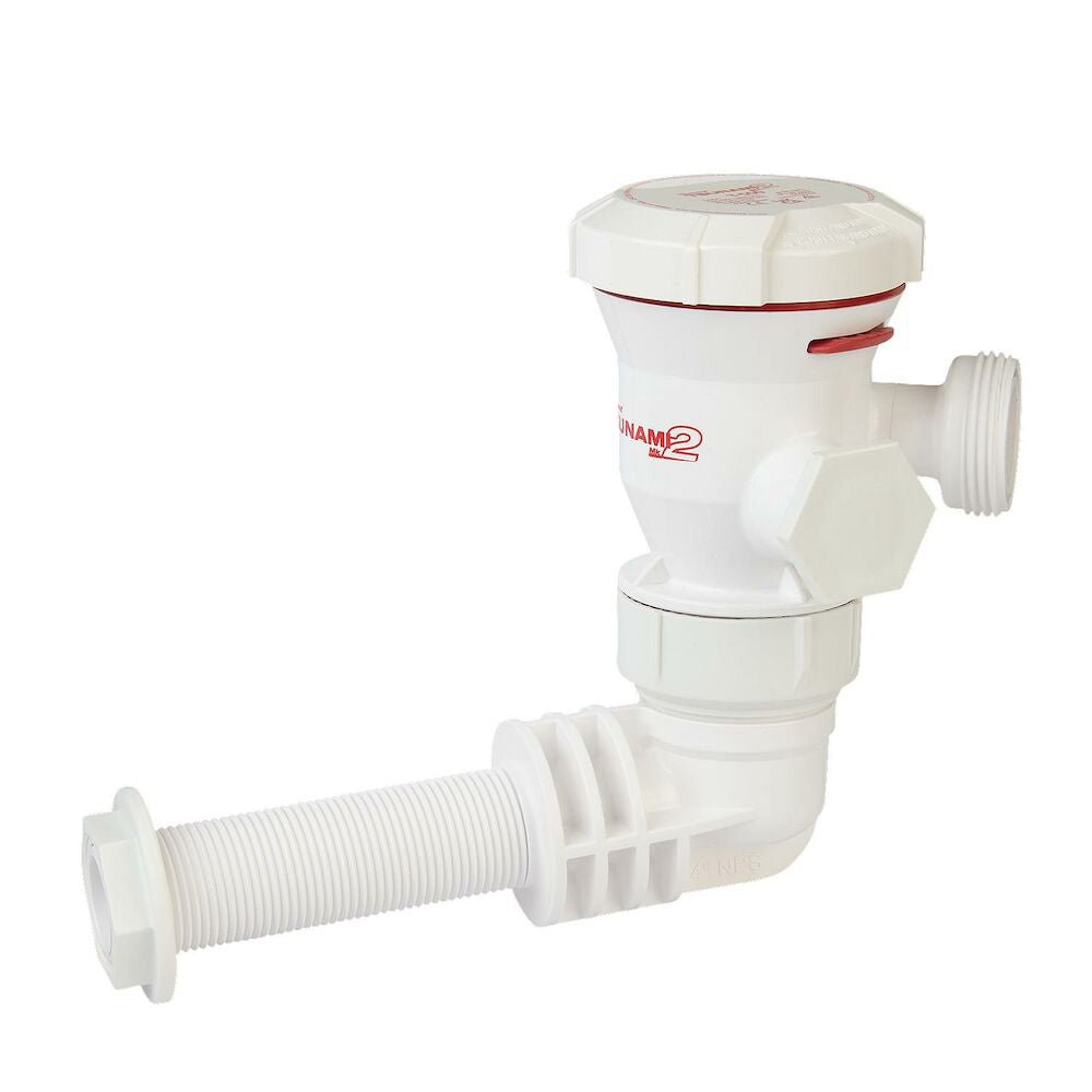Attwood Tsunami Mk2 T500 Aerator - 12V - 90 - Degree Inlet - Clinch River Fishing USA