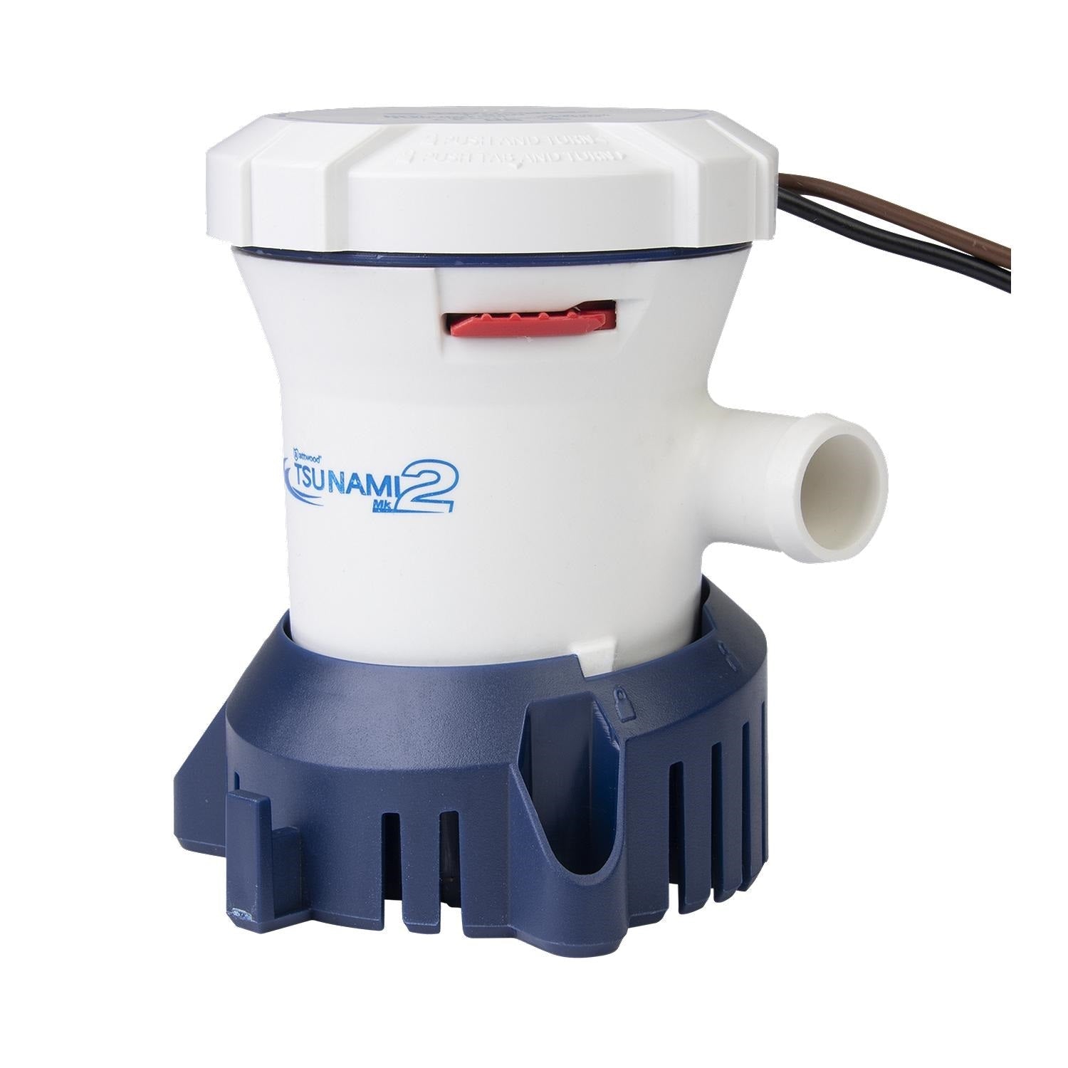 Attwood Tsunami MK2 T800 12vDC 5 Amp Bilge Pump - Clinch River Fishing USA