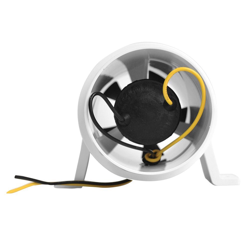 Attwood Turbo 3000 Series Water-Resitant, In-Line Blower - 12V - White - Clinch River Fishing USA