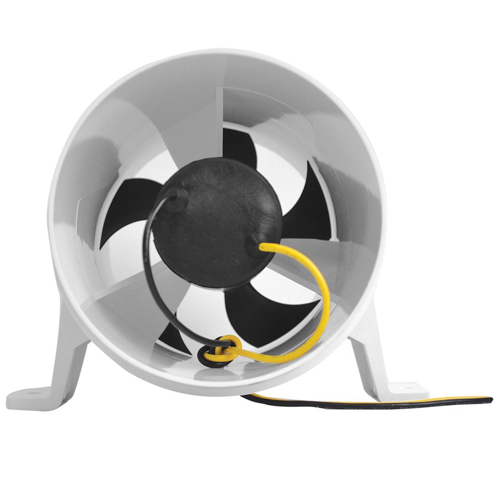 Attwood Turbo 4000 Series II Water - Resistant, In - Line Blower - 12V - White - Clinch River Fishing USA