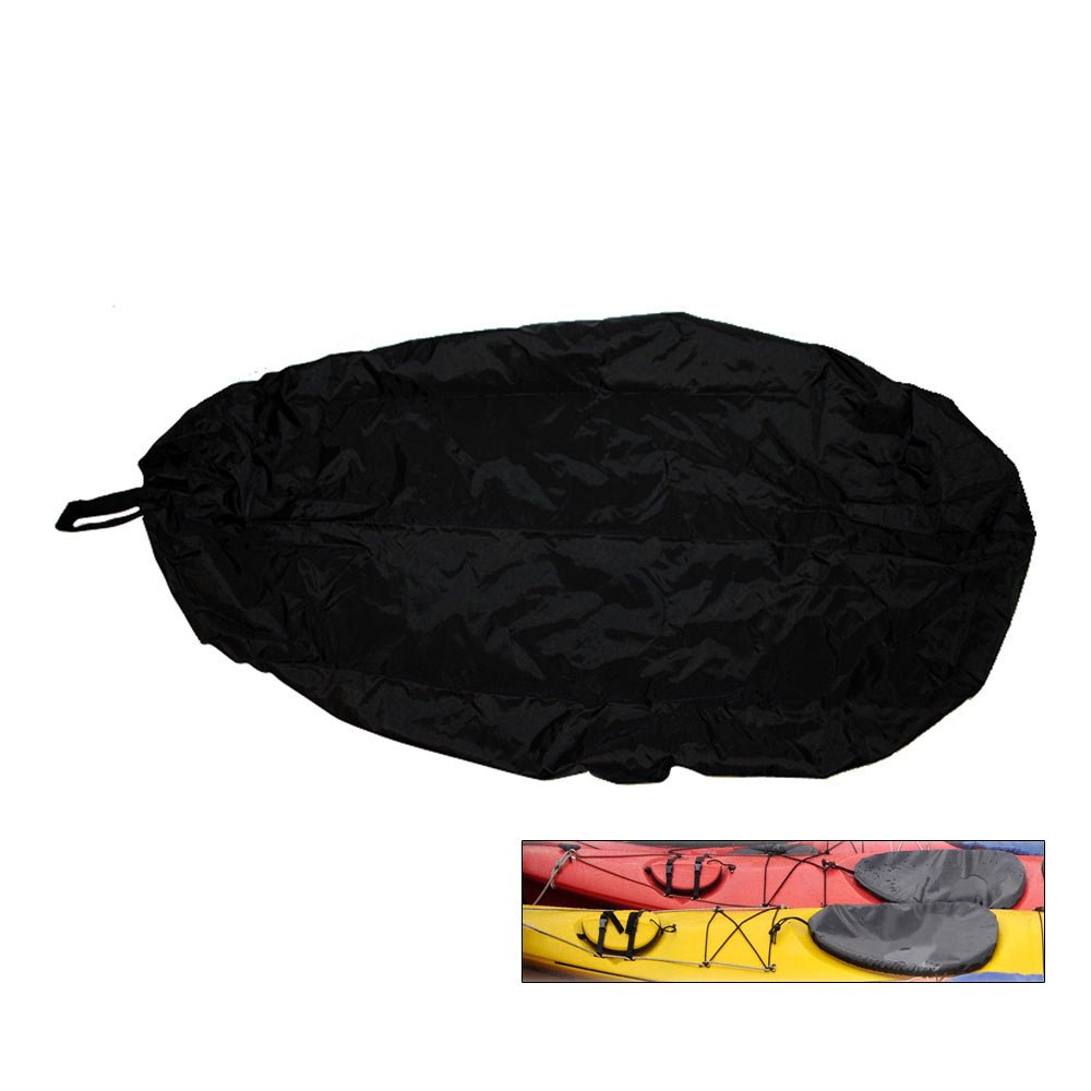 Attwood Universal Fit Kayak Cockpit Cover - Black - Clinch River Fishing USA