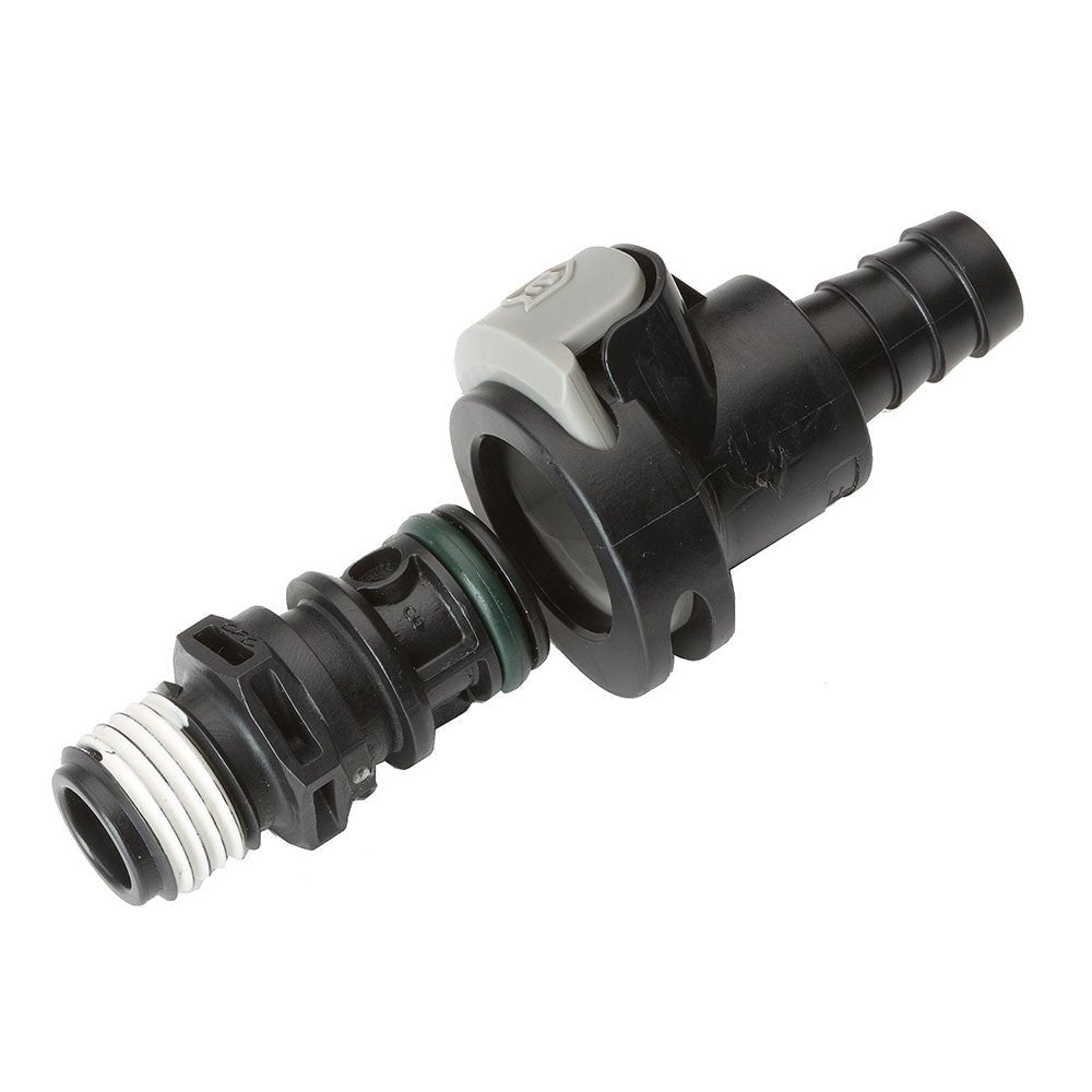 Attwood Universal Sprayless Connector - Male & Female - Clinch River Fishing USA