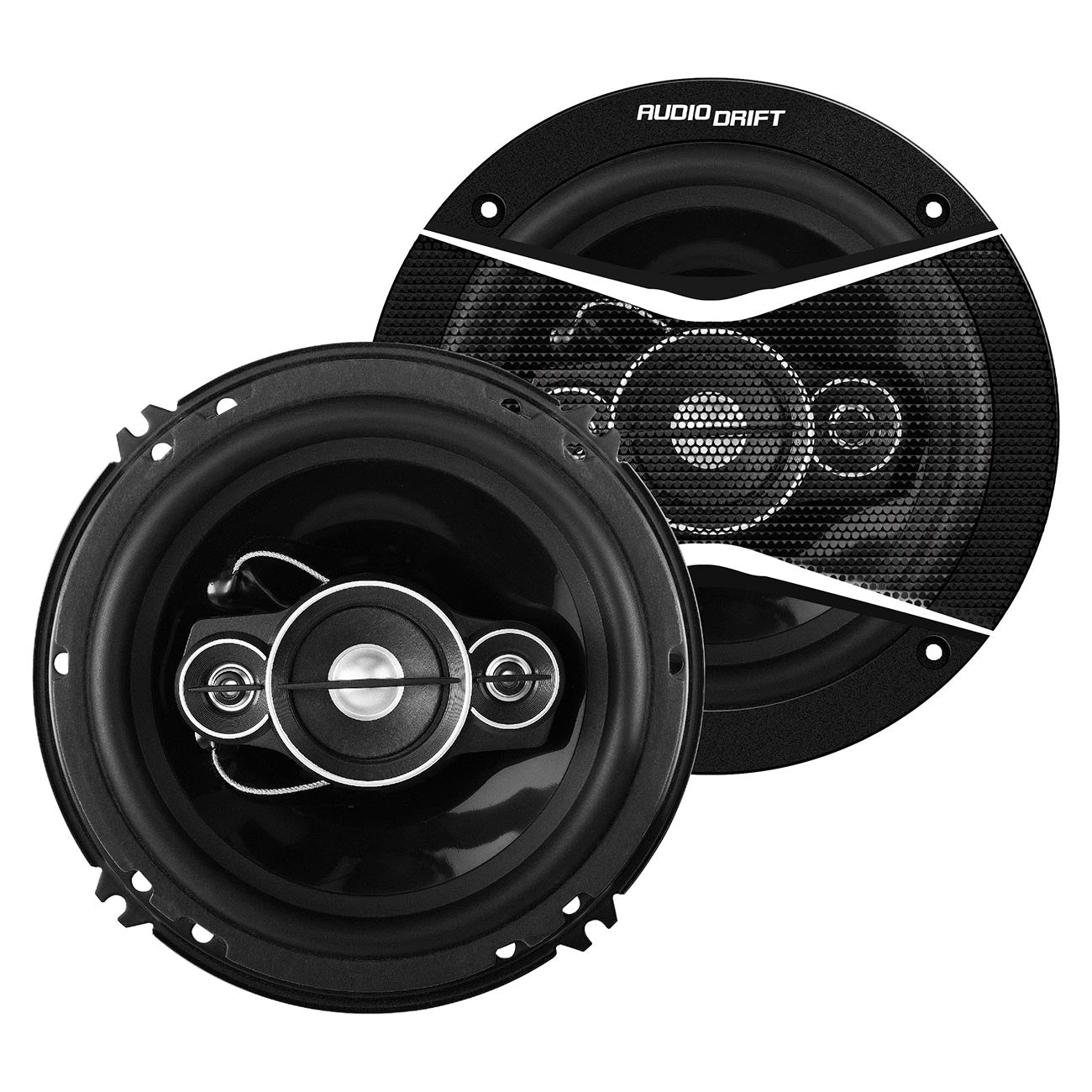 Audiodrift 6.5" 4-Way Speakers 300W Max - Clinch River Fishing USA