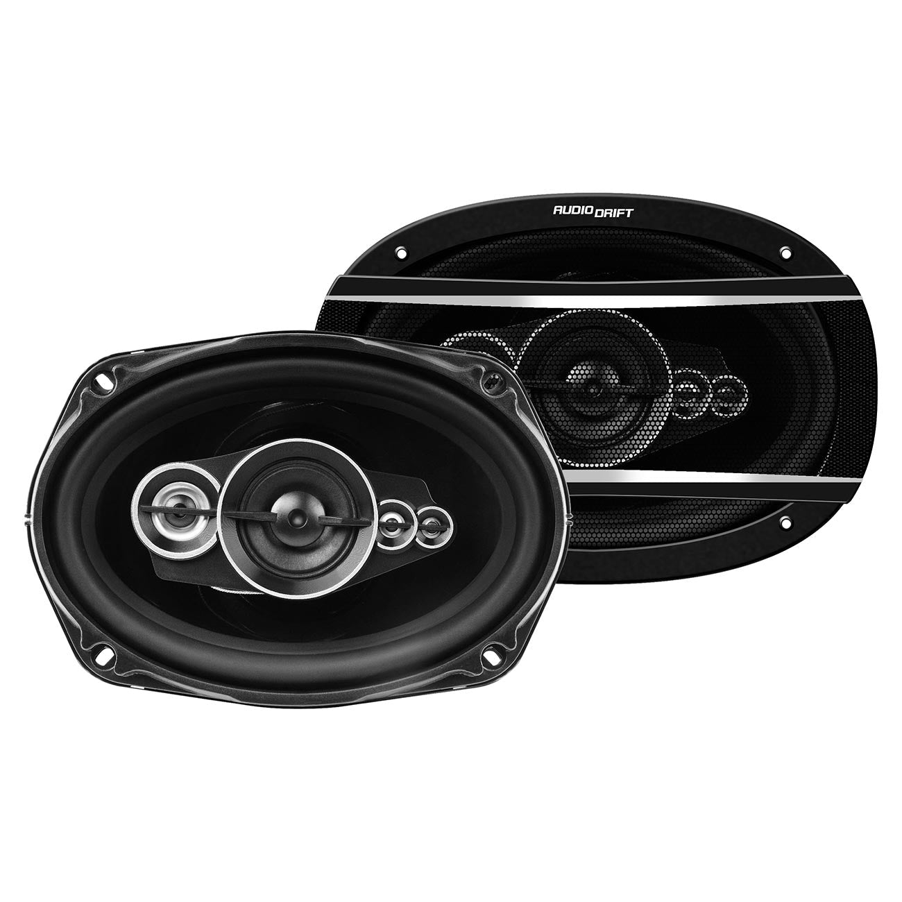 Audiodrift 6x9" 5-Way Speakers 500W Max - Clinch River Fishing USA