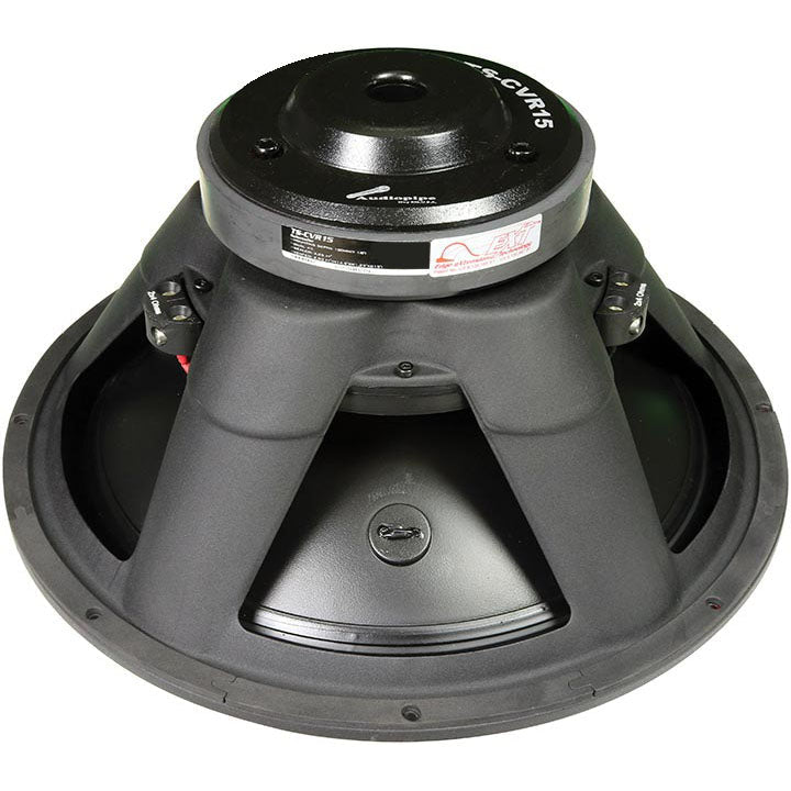 Audiopipe 15" Woofer 500W RMS/1000W Max Dual 4 Ohm Voice Coils - Clinch River Fishing USA