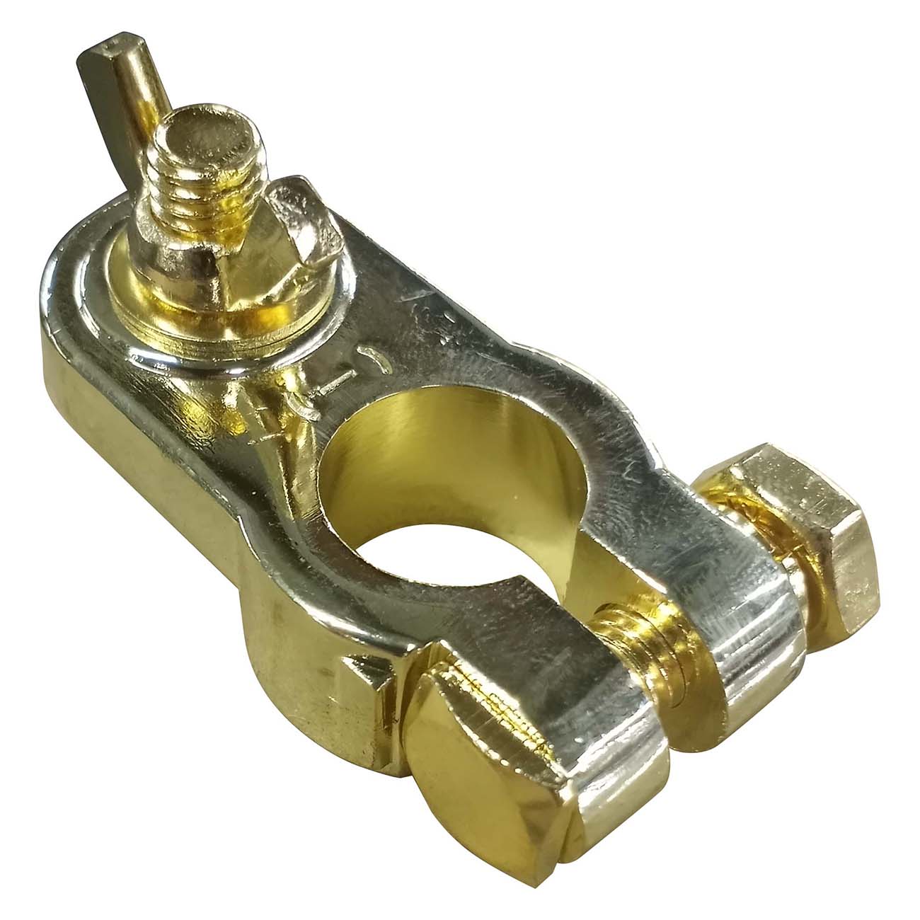 Audiopipe Battery Wingnut Terminal Gold Plated (Negative) - Clinch River Fishing USA