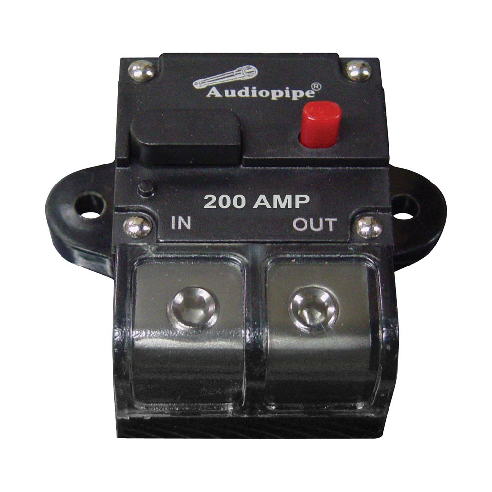 Audiopipe Circuit Breaker - 200 Amp - Clinch River Fishing USA