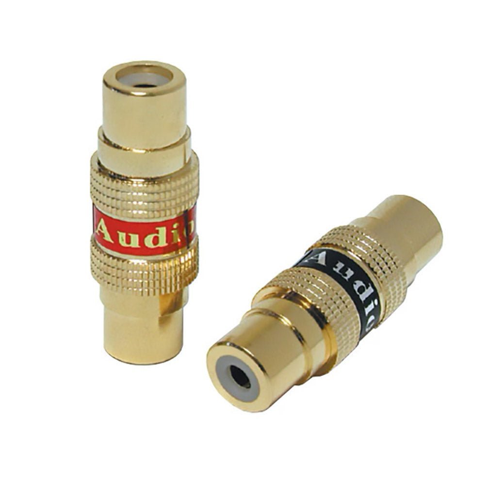 Audiopipe Female to Female RCA Couplers - Clinch River Fishing USA