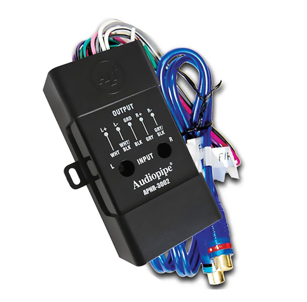 Audiopipe Hi/Low Impedance Adaptor - Clinch River Fishing USA