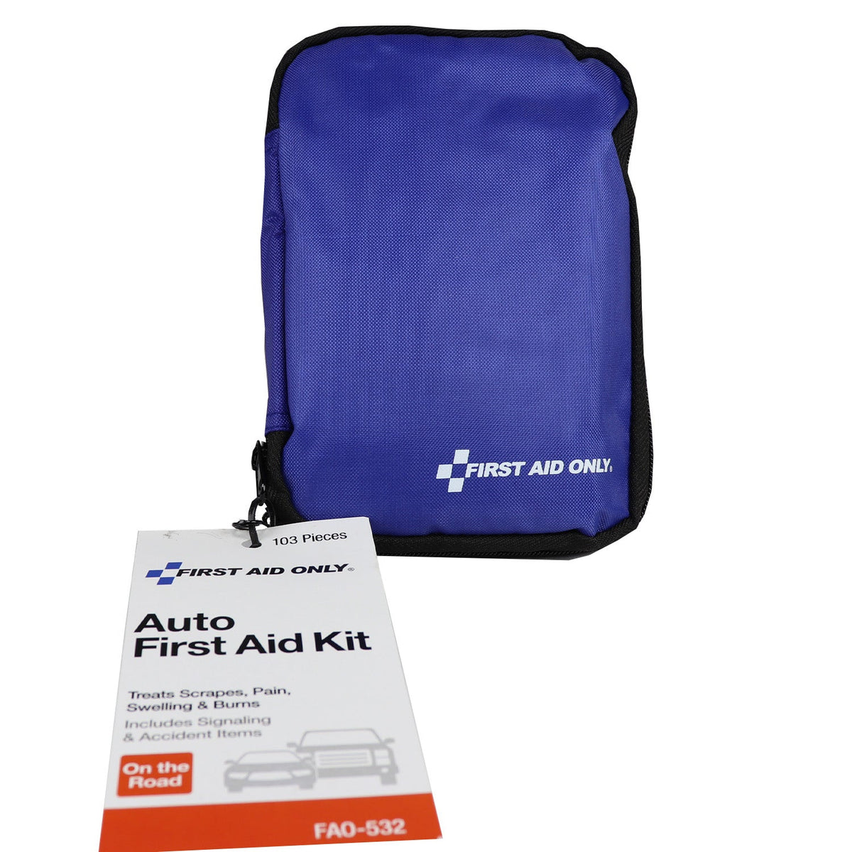 Auto First Aid Kit, 104 Pieces, Softsided - Clinch River Fishing USA