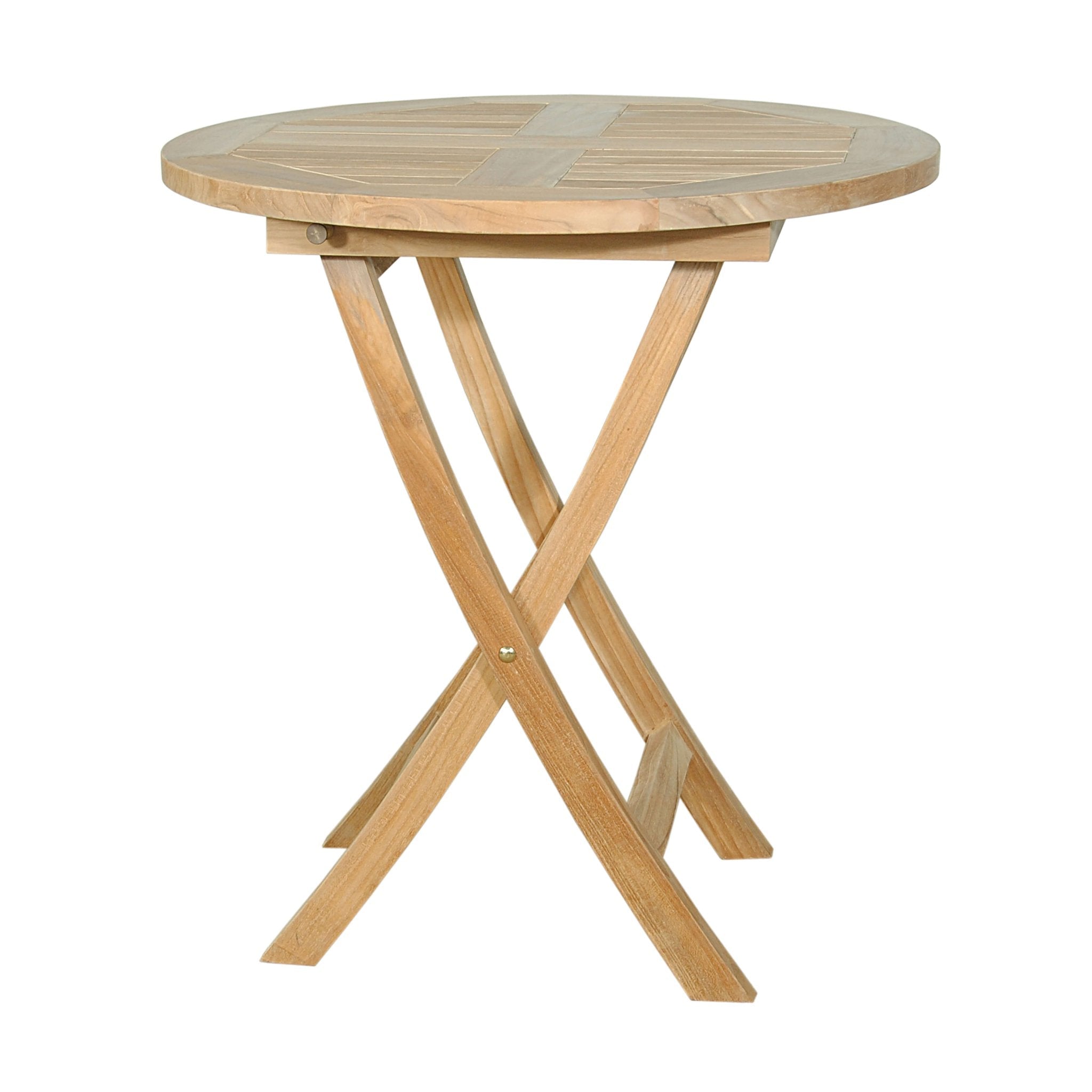 BAHAMA 27″ ROUND BISTRO FOLDING TABLE - Clinch River Fishing USA