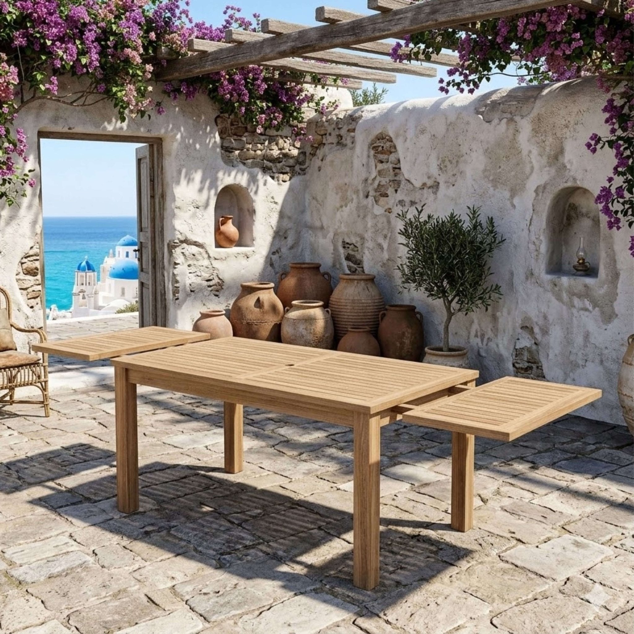 BAHAMA 95″ RECTANGULAR EXTENSION TABLE - Clinch River Fishing USA