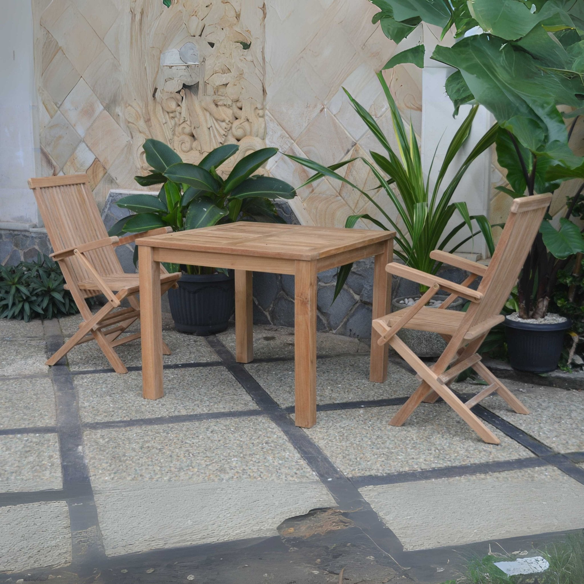 BAHAMA CLASSIC 3-PC BISTRO TABLE SET - Clinch River Fishing USA