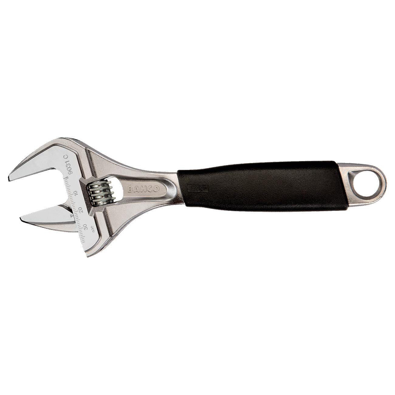 Bahco 8" ERGOGäó Central Nut Wide Opening Jaw Adjustable Wrenches with Rubber Handle - Clinch River Fishing USA
