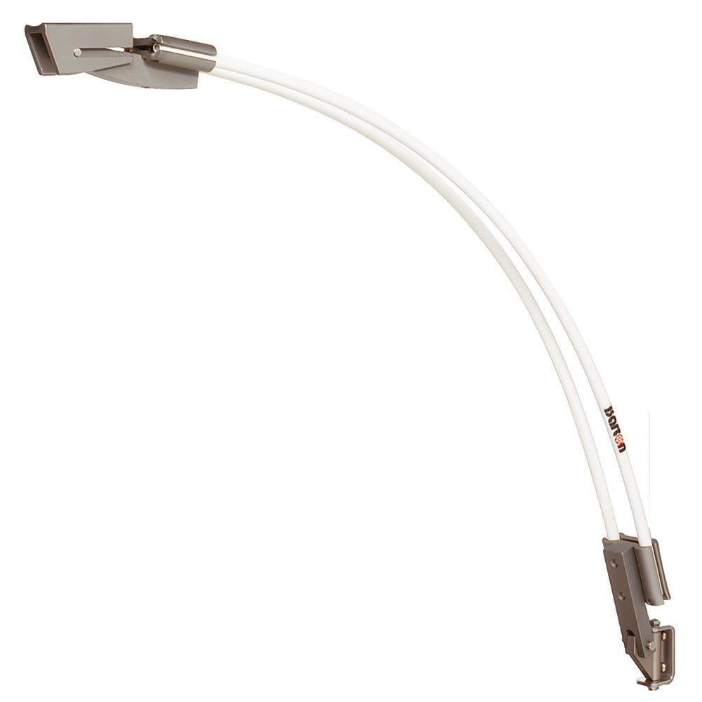 Barton Marine Boomstrut – Silver/White f/Boats Up To 20' - Clinch River Fishing USA