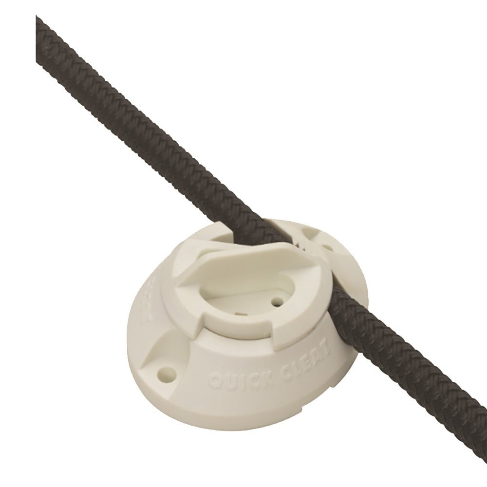 Barton Marine Quick Cleat - 5/16" - White - Clinch River Fishing USA