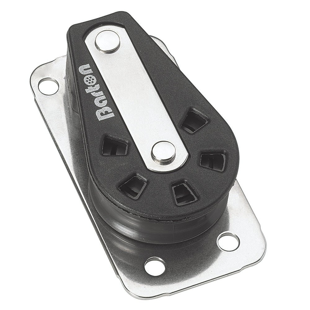 Barton Marine Size 2 Single Cheek Block - Clinch River Fishing USA