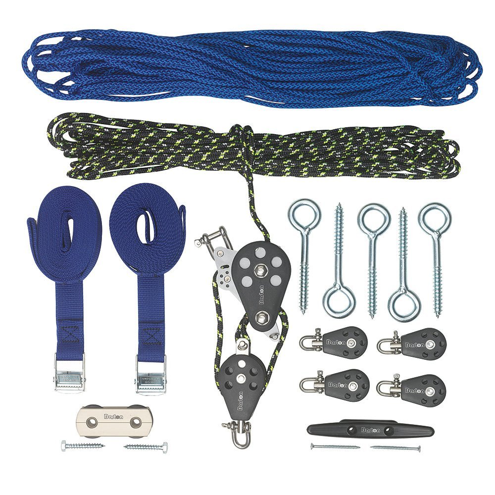 Barton Marine SkyDock Storage System 3 to 1 Reduction Up to 175 LBS 4-Point Lift - Clinch River Fishing USA