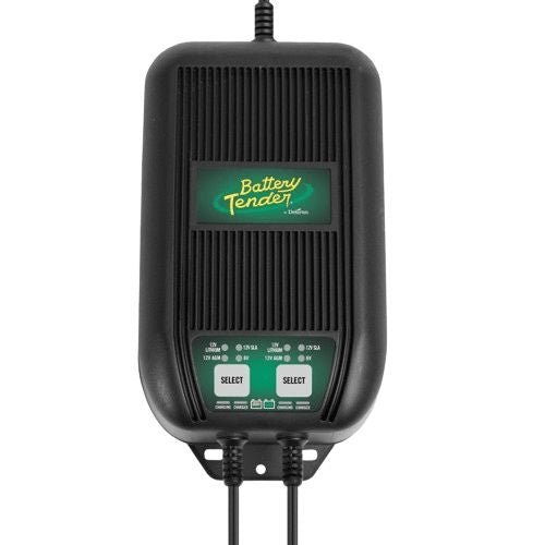 BATTERY TENDER 6 AMP, 12V Selectable - 2 Bank Marine Charger | 022-1002-WH - Clinch River Fishing USA