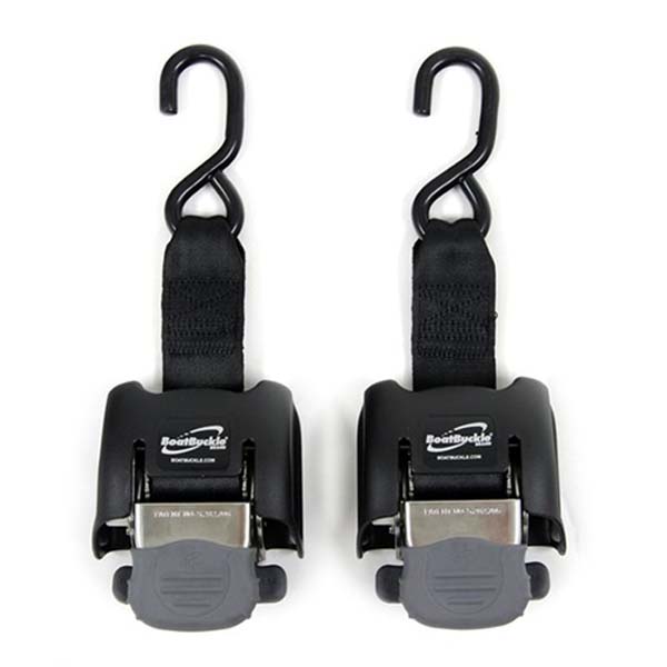 Boat Buckle S S Retract T Dn 2 X 43" Pr