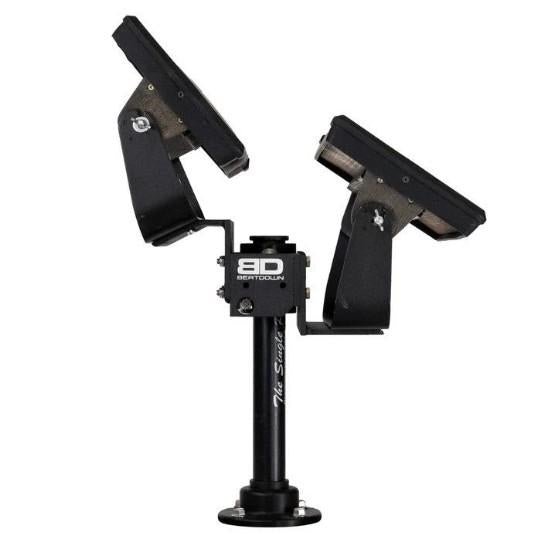 BEATDOWN OUTDOORS Single Pole Tall Quick Release Double Stack | BD-SINGLP-TQRDS - Clinch River Fishing USA
