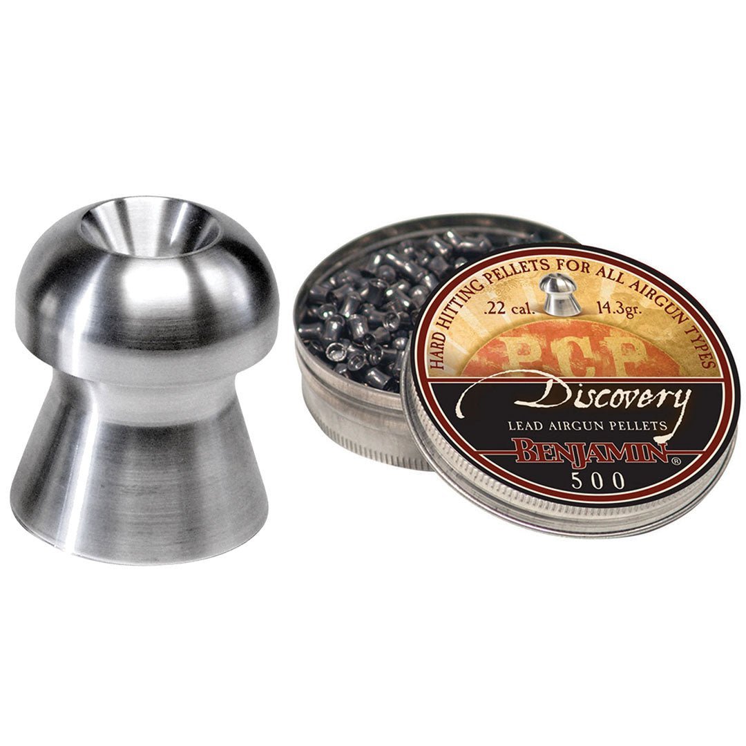 Benjamin .22cal Hollow Point Lead Pellet - 14.3 Grain (500 Count) - Clinch River Fishing USA