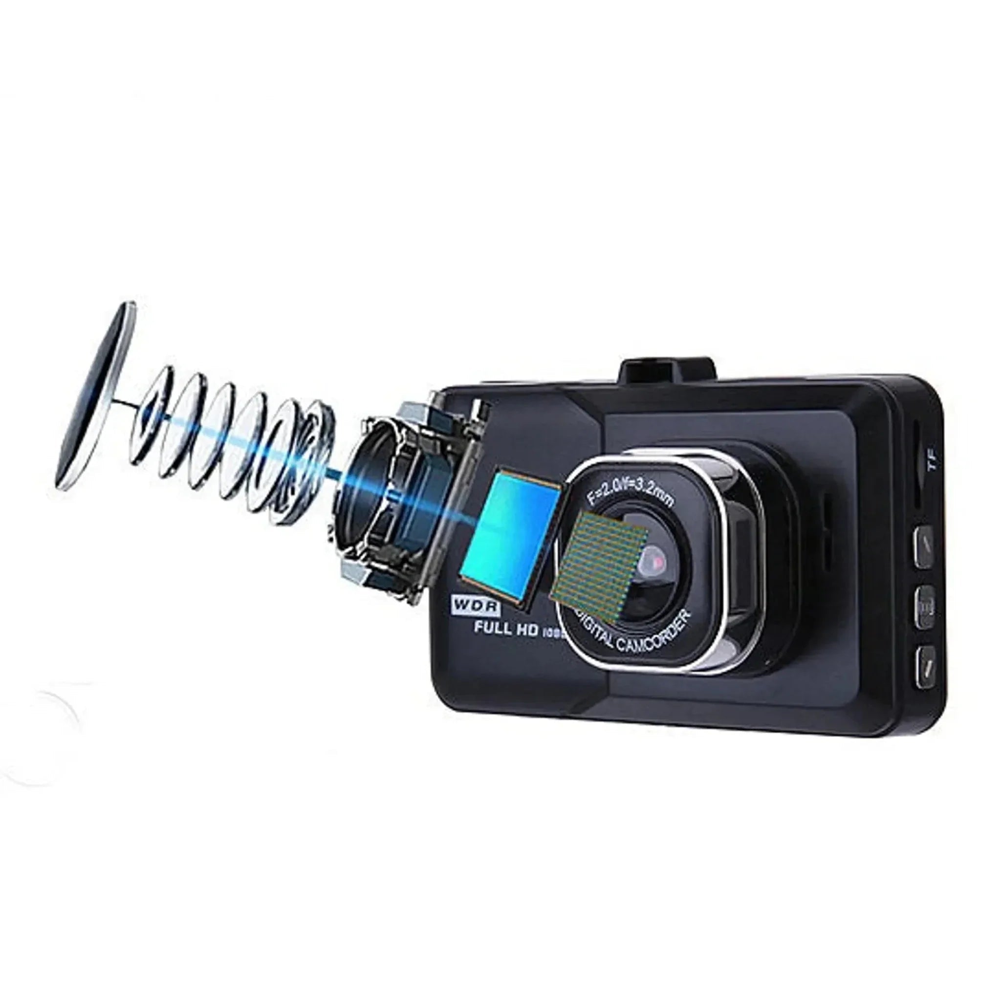 Black Box Dash Cam 1080P G-Sensor Looping Car Camera - Clinch River Fishing USA
