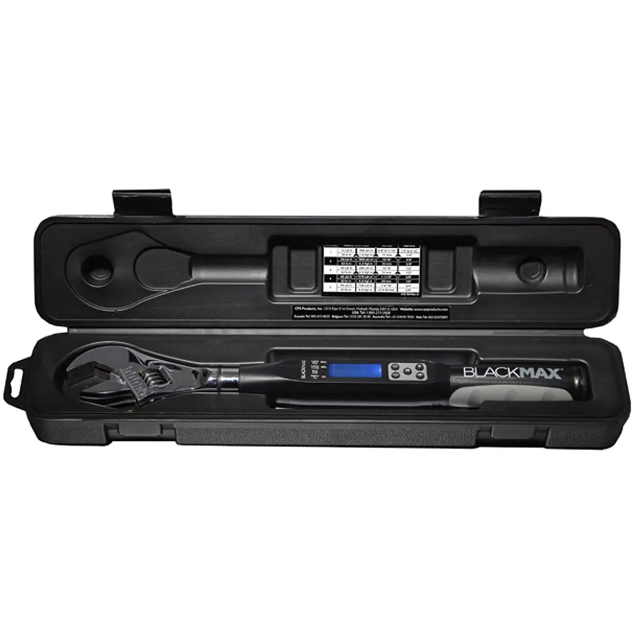 BlackMAX CPS Adjustable Digital Torque Wrench - Clinch River Fishing USA