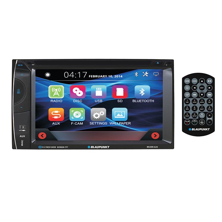 Blaupunkt D.Din 6.2" Touchscreen AM/FM/DVD - Clinch River Fishing USA