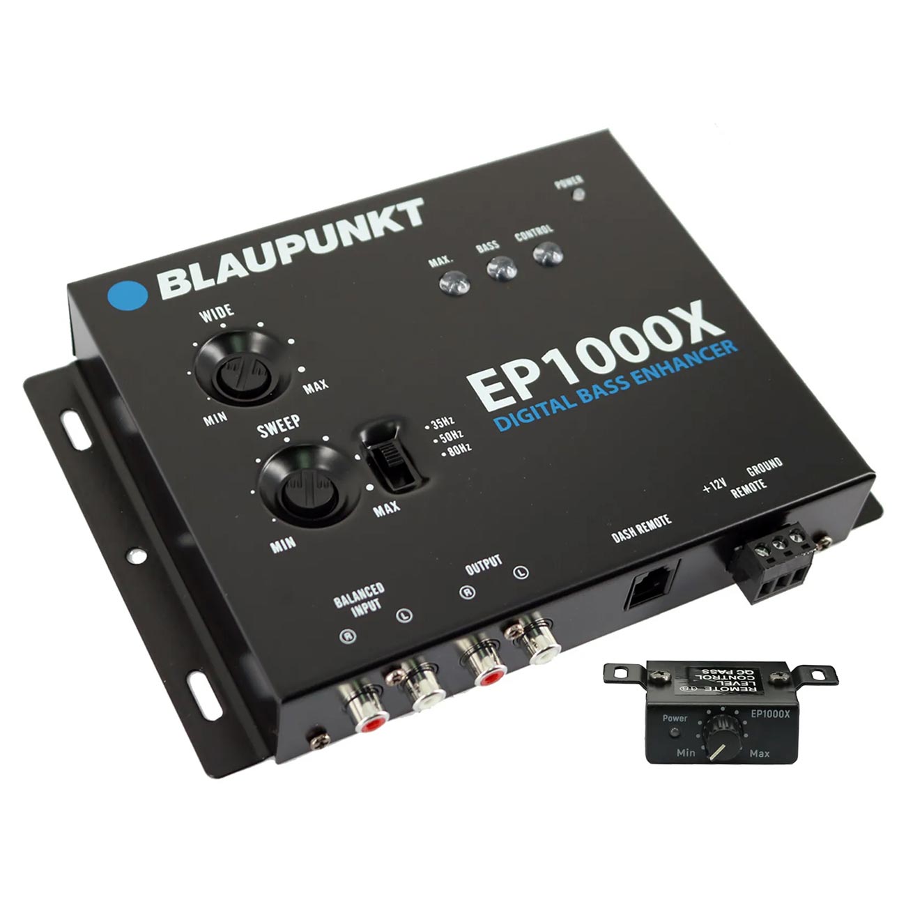 Blaupunkt Digital Bass Enhancer Processor with Dash Mount Control - Clinch River Fishing USA