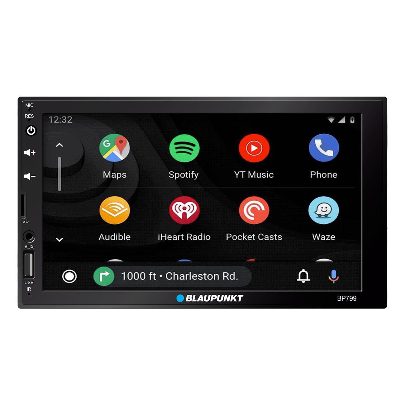 Blaupunkt Double DIN Mechless Receiver with 7.0GÇ¦ Touch Screen Mirrorlink Android Auto/ Apple Carpl - Clinch River Fishing USA