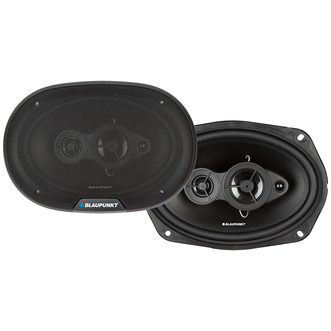 Blaupunkt E-Series 6" x 9" 4-Way Coaxial Speakers 35WRMS / 70W Max - Clinch River Fishing USA