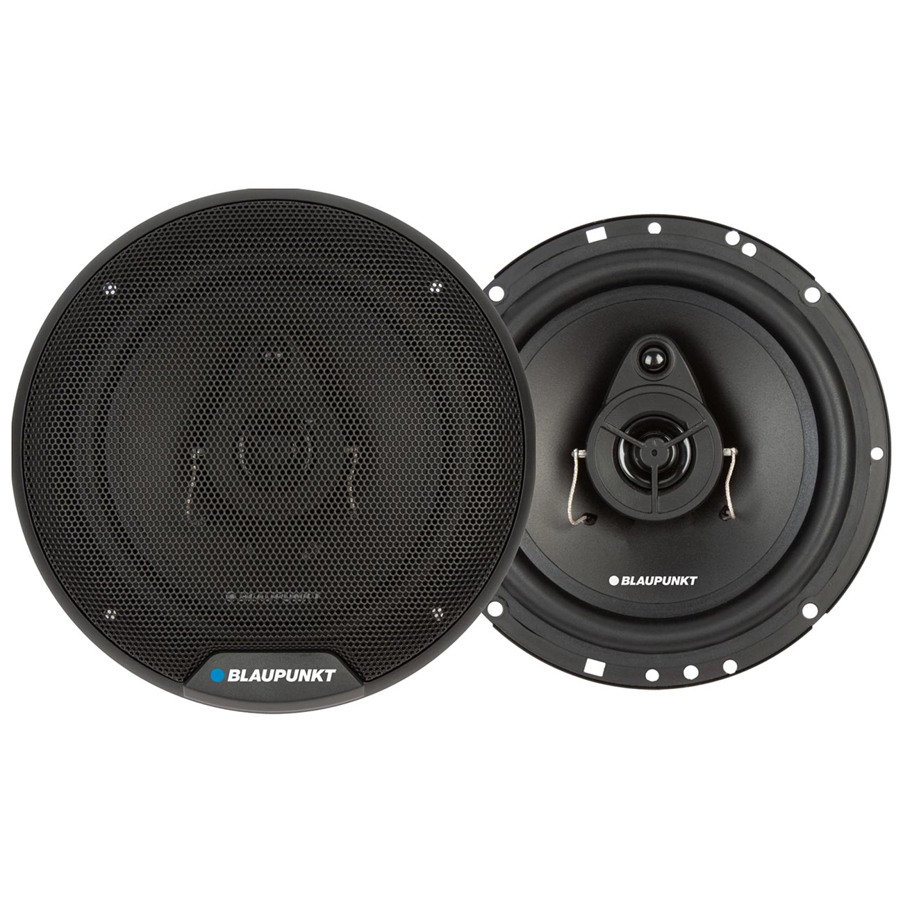 Blaupunkt E-Series 6.5" 3-Way SLIM Type Coaxial Speakers 30WRMS / 60W Max - Clinch River Fishing USA