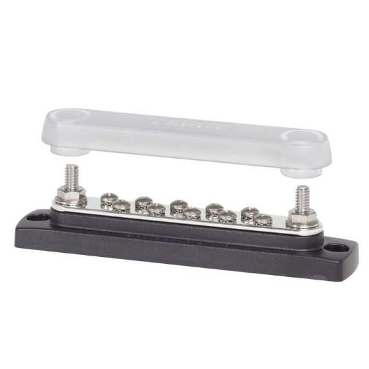 BLUE SEA BusBar 10 Gang Common Bus w/cvr | 2300-BSS