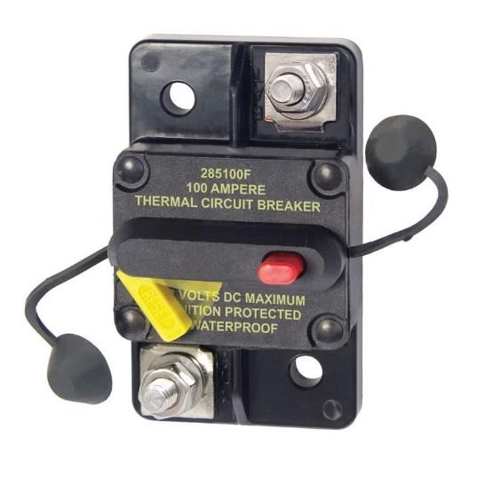 BLUE SEA Circuit Breaker, Bus 285 SfcMt 100 A | 7187-BSS - Clinch River Fishing USA