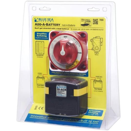 BLUE SEA Solenoid Add A Battery | 7650-BSS - Clinch River Fishing USA