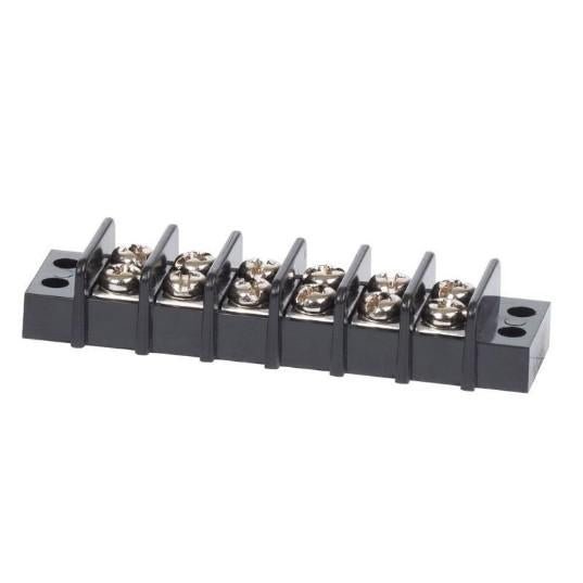 BLUE SEA Terminal Block/Ind 6circ 20A | 2406-BSS - Clinch River Fishing USA