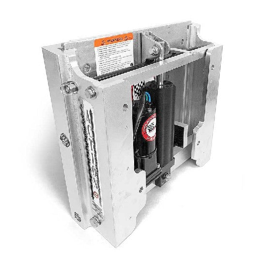 BOB'S MACHINE 4" Setback Action Series Jack Plate *DROP SHIP ITEM* | 100-104101-NOPC-NOSPN-NG - Clinch River Fishing USA