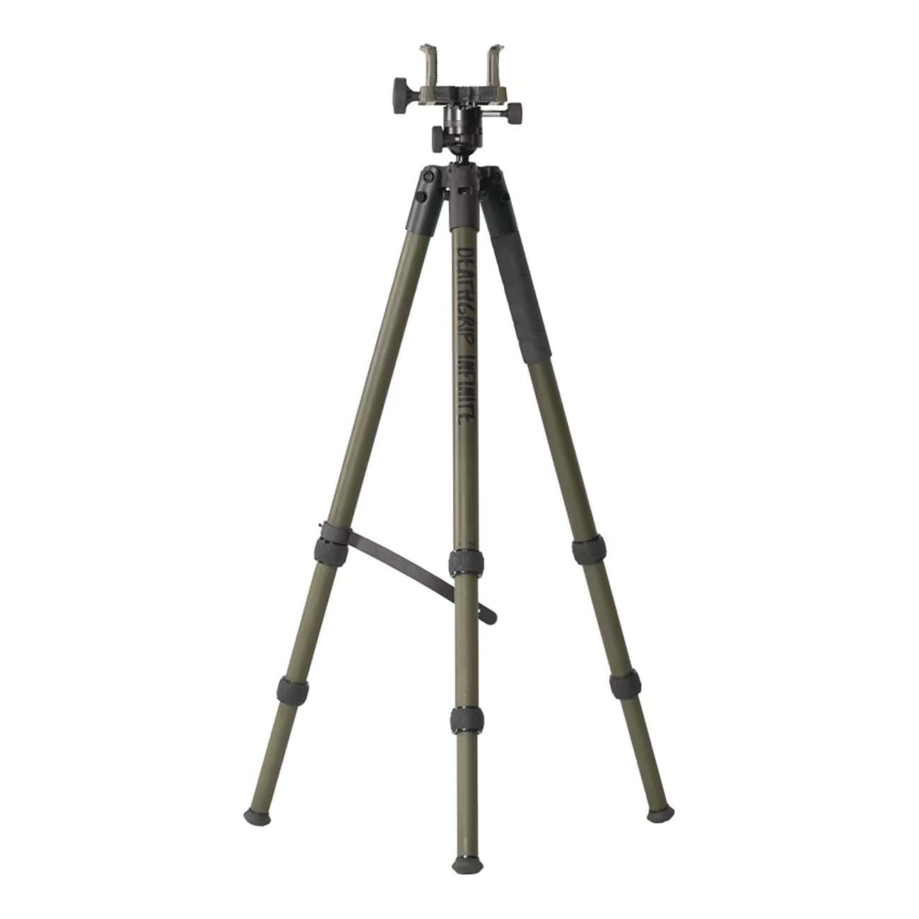 Bog DeathGrip Infinite Aluminum Tripod - OD Green - Clinch River Fishing USA