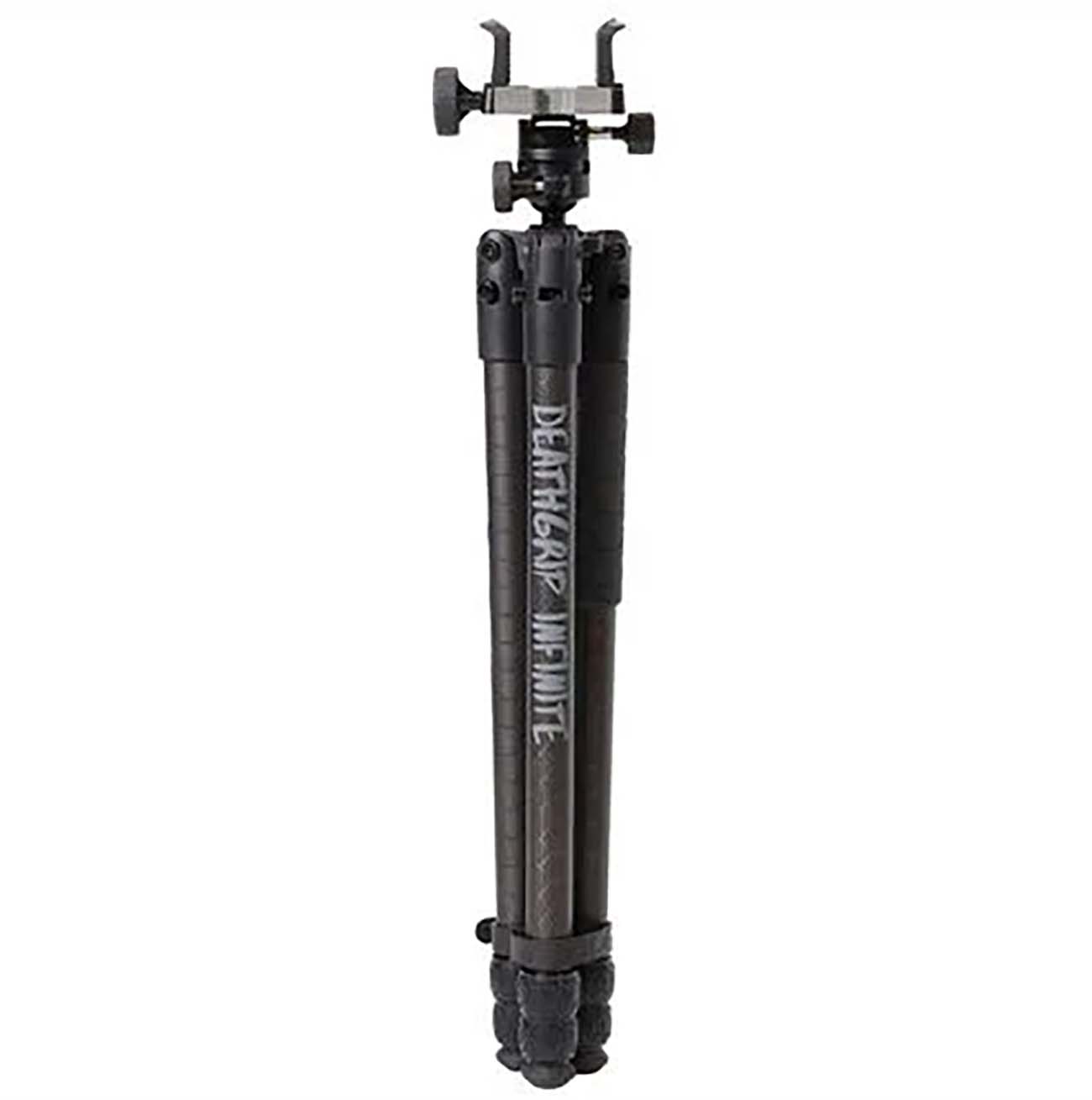 BOG DeathGrip Infinite Carbon Fiber Tripod with Heavy Duty Construction 360 Degree Ball Head - Clinch River Fishing USA