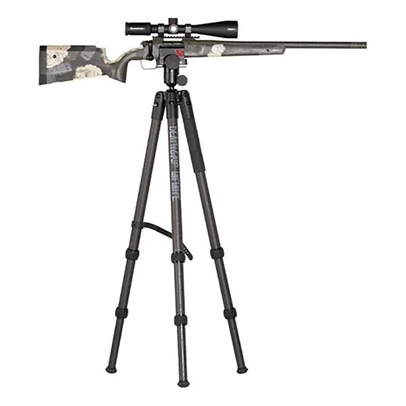 BOG DeathGrip Infinite Carbon Fiber Tripod with Heavy Duty Construction 360 Degree Ball Head - Clinch River Fishing USA