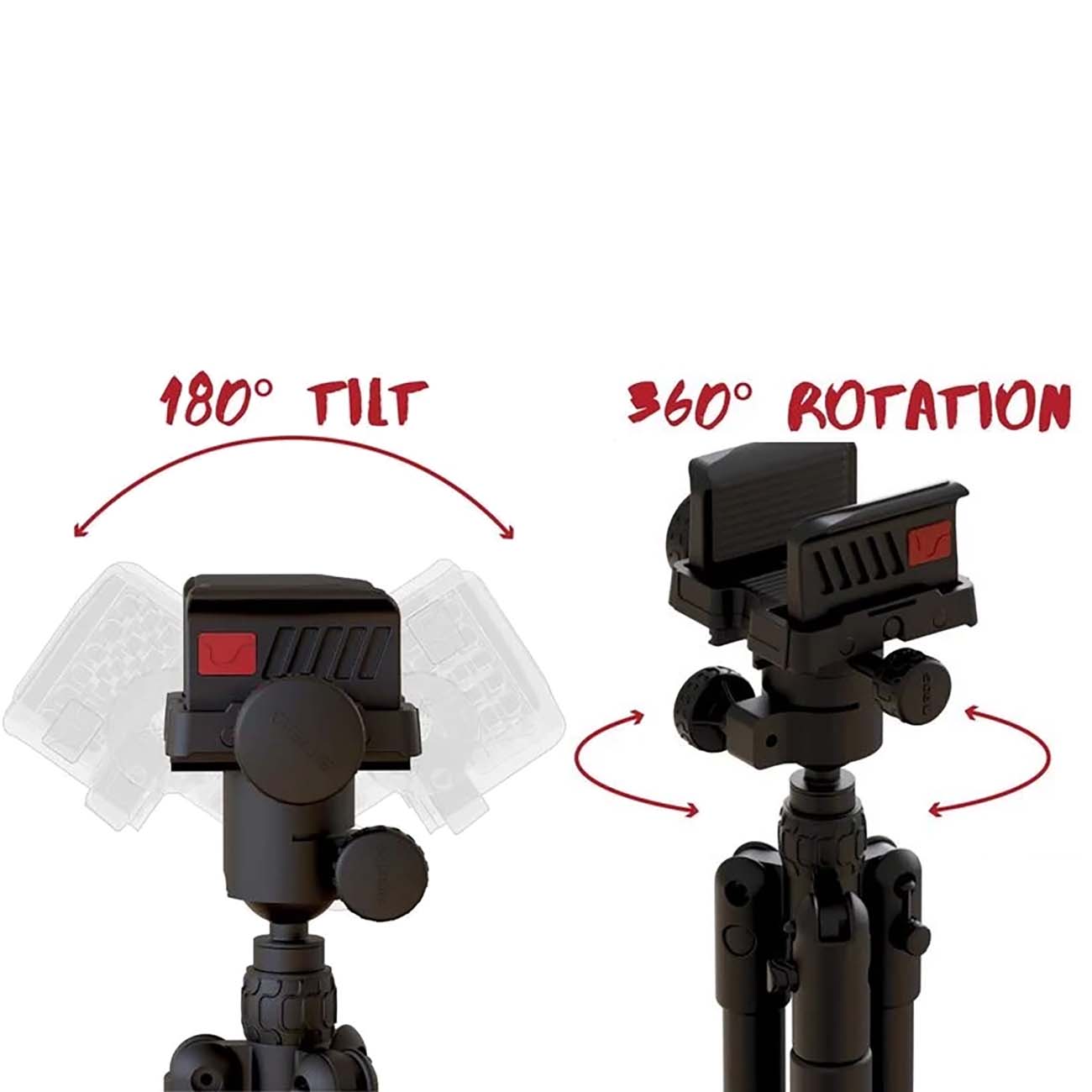 BOG DeathGrip Infinite Carbon Fiber Tripod with Heavy Duty Construction 360 Degree Ball Head - Clinch River Fishing USA