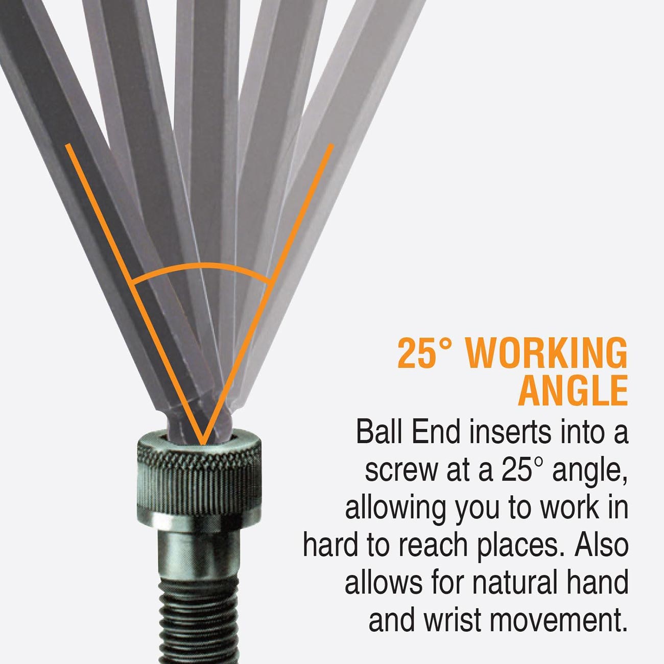 Bondhus Balldriver Metric HEX Ball End T-Handle Wrenches with Stand 2 to 10mm (8 Piece) - Clinch River Fishing USA