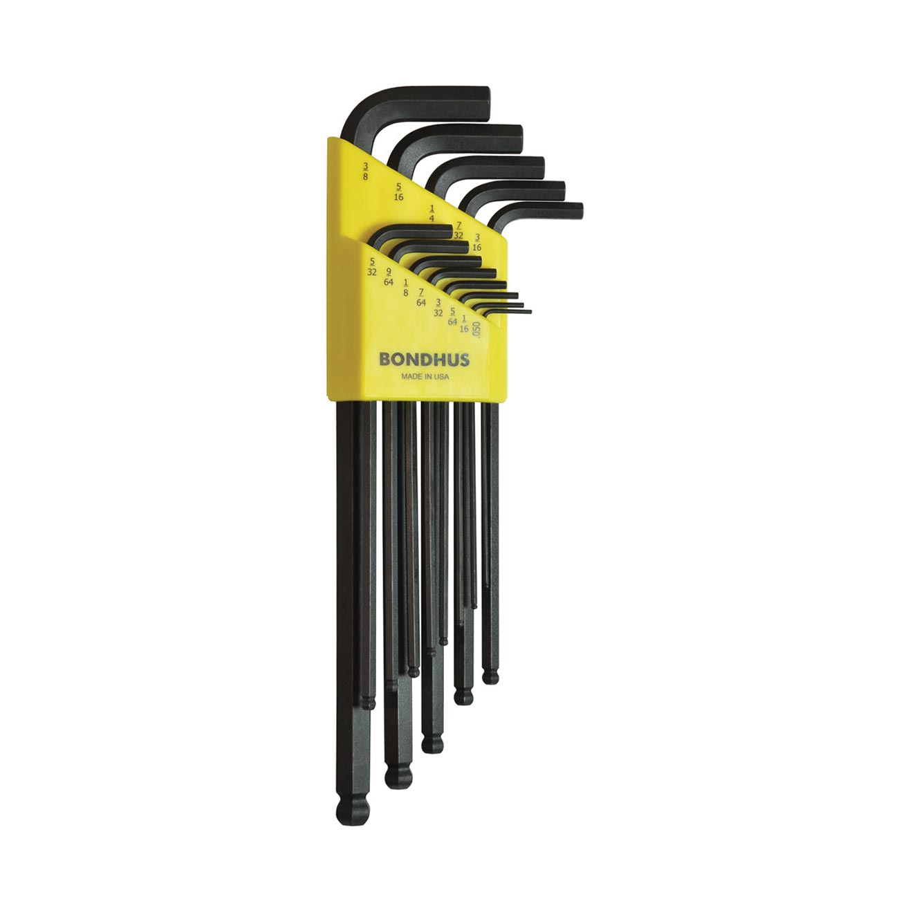 Bondhus Balldriver Metric/SAE Ball End HEX L-Keys Double Set (22 Piece) - Clinch River Fishing USA
