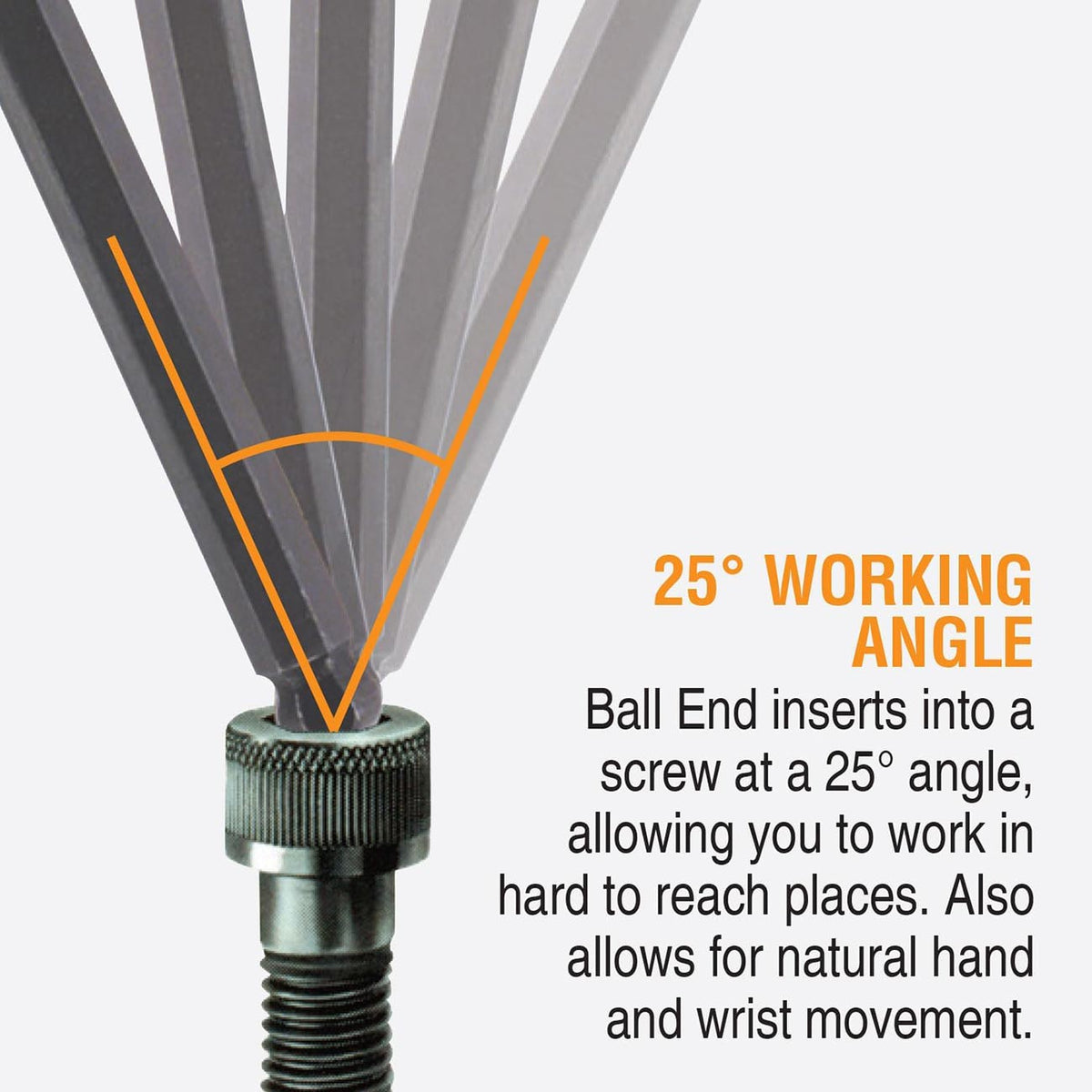 Bondhus Balldriver SAE Ball End HEX Long L - Key Wrenches .050" to 3/8" (13 Piece) - Clinch River Fishing USA