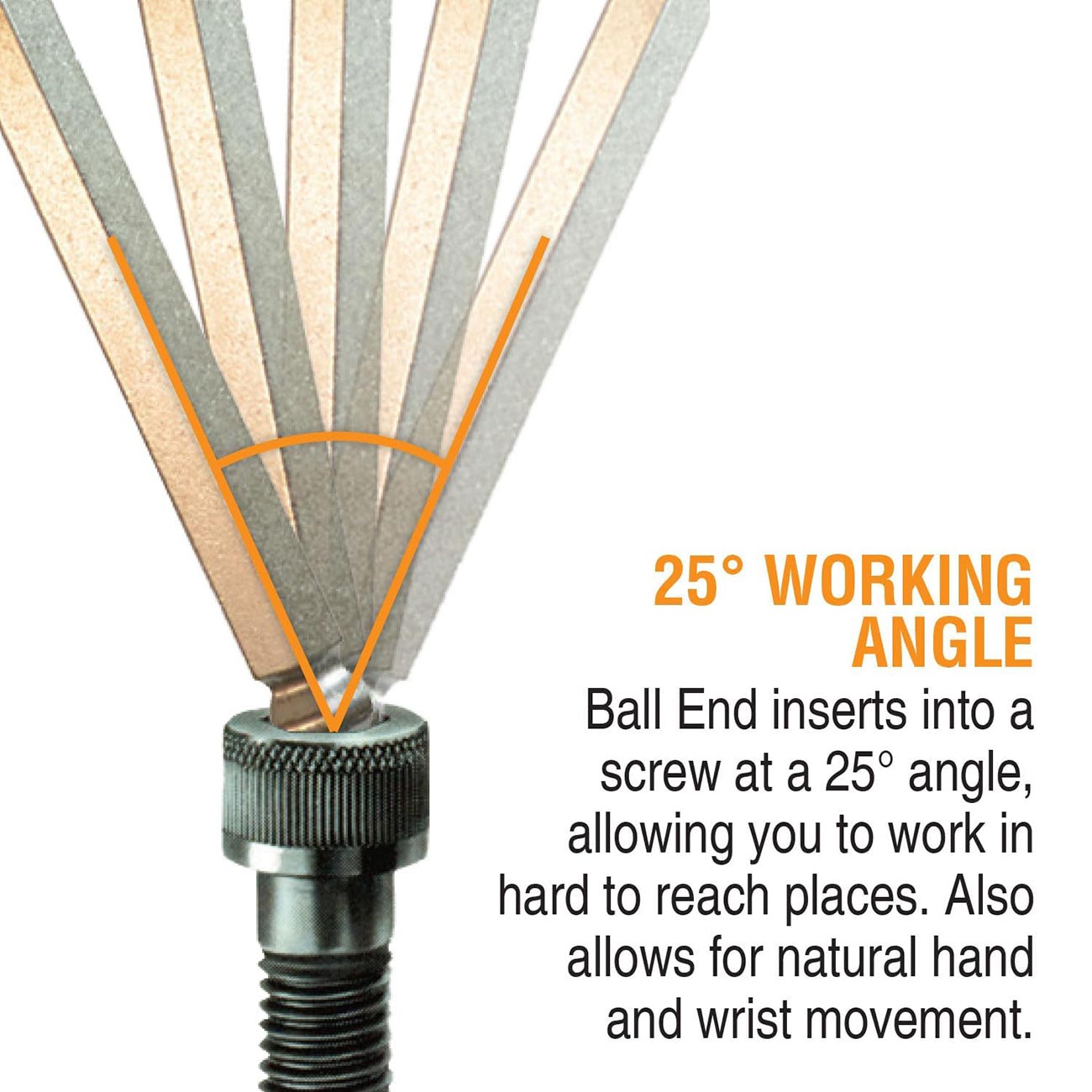 Bondhus Plated Balldriver Metric/SAE Ball End HEX L-Keys Double Set (22 Piece) - Clinch River Fishing USA