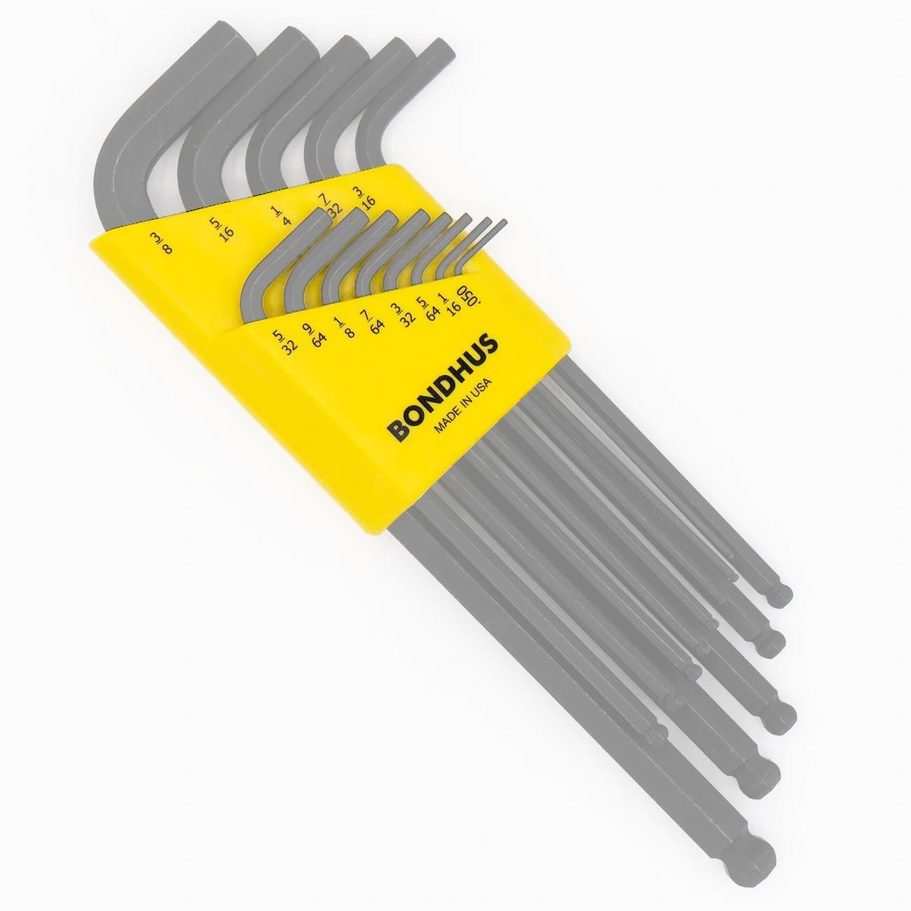 Bondhus SAE Replacement Hex Key Case - 0.050 to 3/8" (Holds 13 Tools) - Clinch River Fishing USA